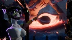 animal_genitalia animal_penis anthro big_penis black_hole cybernetics cyborg domestic_cat dragon duo equine_genitalia equine_penis extreme_size_difference felid feline felis genitals hi_res horn machine macro male male/male mammal mayu_(azuki) micro mythological_creature mythological_scalie mythology penis peq42 peq_(peq42) scalie size_difference space tattoo xal_(xalware)