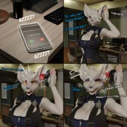 3d_(artwork) ahe_gao ambiguous_gender animal_genitalia animal_penis anthro balls blender_(artwork) bodily_fluids breasts canine_genitalia canine_penis comic cum cum_from_eyes cum_from_mouth cum_from_nose cum_in_ear cum_in_mouth cum_in_nose cum_inside dialogue digital_media_(artwork) duo ear_penetration female fucked_silly genital_fluids genitals hi_res knot looking_pleasured mal0 mal0_(species) mammal mindfuck murid murine officer_flint_(foresttherotten) open_mouth penetration penis phone_call rat rodent scp-1471-a scp_foundation teknotyk through_phone