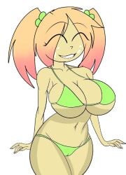 1girls belly belly_button big_breasts bite biting_lip biting_own_lip black_eyes blurry_(oc) breasts chloe_smith_(oc) curvy curvy_body curvy_female female female_focus female_only happy happy_female happy_trance heart heart-shaped_pupils heart_eyes heart_symbol large_breasts light-skinned_female light_skin lips massive_breasts oc orange_hair original_character pussy vagina voluptuous voluptuous_body voluptuous_female white_body white_skin