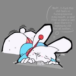 anthro big_ass big_butt blowjob blush bunny bunny_boy freckles freckles_on_ass furry gay grey_background heart kip_(qookiecrumbzzz) male male/male male_only oc onomatopoeia oral oral_sex original_character panties qookiecrumbzzz rabbit saliva saliva_on_penis self_upload sucking_penis tagme text thought_bubble underwear