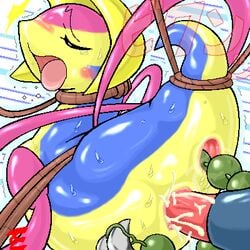 bondage bondage cresselia furry lowres penis pokemon pussy rope sex