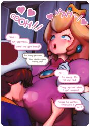 princess peach from mario (series) by dontaco