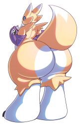 big_ass bubble_butt huge_ass imcoffeecakes renamon thick_thighs wide_hips