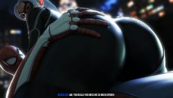 3d 3d_(artwork) big_butt black_cat_(insomniac) black_cat_(marvel) blender drakepowers felicia_hardy female marvel spider-man tagme