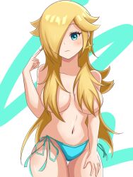 breasts female female_only mario_(series) nintendo princess_rosalina solo super_mario_galaxy tagme topless yassrosalina