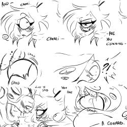 cherri bomb from hazbin hotel by dosukeii