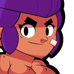 brawl_stars breasts edit funkeedits shelly_(brawl_stars)