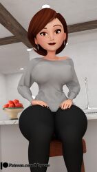 1girls 3d ass athletic athletic_female big_ass big_breasts bottom_heavy breasts bust busty chest child_bearing_hips cleavage curvaceous curvy curvy_figure disney elastigirl eyebrows eyelashes eyes female female_focus fit fit_female hair helen_parr hero heroine hips hourglass_figure huge_ass huge_breasts large_ass large_breasts legs light-skinned_female light_skin lips mature mature_female mayvee milf mother pixar pixar_mom slim_waist superhero superheroine the_incredibles thick thick_hips thick_legs thick_thighs thighs thunder_thighs top_heavy voluptuous waist wide_hips