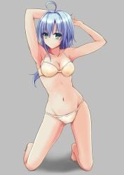 1girls 2d 2d_(artwork) 2d_artwork ahoge alternate_version_at_source alternate_version_available arm_behind_head armpit armpit_crease armpit_peek armpits arms_behind_head ass_visible_through_thighs bare_armpits bare_arms bare_belly bare_calves bare_chest bare_hands bare_hips bare_knees bare_legs bare_midriff bare_navel bare_shoulders bare_skin bare_thighs barefoot belly belly_button blue-haired_female blue_eyebrows blue_hair bra breasts calves cleavage collarbone curvaceous curvaceous_body curvaceous_female curvaceous_figure curvaceous_hips curvy curvy_body curvy_female curvy_figure curvy_hips digital digital_art digital_drawing digital_drawing_(artwork) digital_media digital_media_(artwork) elbows exposed_armpits exposed_arms exposed_belly exposed_chest exposed_hips exposed_legs exposed_midriff exposed_navel exposed_shoulders exposed_skin exposed_thighs eyebrows_visible_through_hair feet female female_focus female_only fingers full_body green-eyed_female green_eyes grey_background groin groin_tendon hair_between_eyes hairless_armpits half_naked half_nude hand_behind_head hands_behind_head head_tilt inguinal_crease inguinal_ligament k3rd kneeling kneeling_on_ground knees lean_figure legs long_hair looking_at_viewer medium_breasts midriff more_at_source naked naked_female naked_woman narrow_waist navel nude nude_female nudity original original_art original_artwork original_character panties petite petite_body petite_breasts petite_female petite_girl petite_tits posing posing_for_the_viewer semi_nude shaved_armpits shoulders simple_background slender_body slender_waist slim_waist solo thighs tilted_head underwear underwear_only white_background white_bra white_panties white_underwear wide_hips