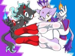 blaze the cat from sega by skoufidios