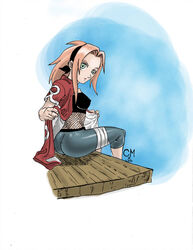 sakura haruno from naruto by mistah uchiha