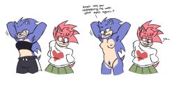 amy_rose blush breasts fanart hazeldrawsskin nude pussy rule_63 sega sonic_(series) sonic_the_hedgehog sonic_the_hedgehog_(series) sonique_the_hedgehog tagme