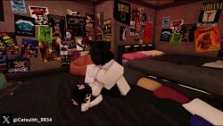 bedroom catsulithr34 cowgirl_position doggy_style floor pov riding roblox roblox_avatar roblox_game roblox_studio robloxian rough_sex tagme teasing video