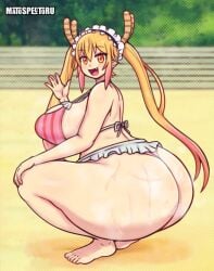 tohru (dragon maid) from miss kobayashi's dragon maid by matospectoru