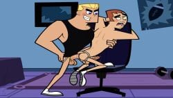 <1_second_video 2boys anal anal_sex animated ball_size_difference barbell bedroom blonde_hair blue_eyes boner bottomless_male brown_hair danny_phantom dash_baxter easton_weston erect_penis erect_while_penetrated erection eyes_rolled_up facial_hair fucked_from_behind gay gay_anal gay_domination gay_sex hand_on_own_ass hard_on harzu jockstrap kneeling_on_chair male male_only mostly_nude_male nickelodeon no_orgasm olive_eyes on_chair penis_in_ass penis_size_difference pleasure_face precum precum_drip shoes shorter_than_10_seconds swinging_balls tank_top teen_boy thrusting_into_ass tongue_out uncut veiny_penis video yaoi