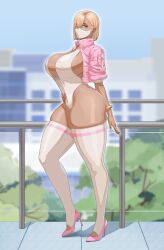 busty female female_focus female_only hourglass_figure materclaws minko_xiv_(vtuber) standing tagme tan tan_body tan_skin wide_hips