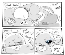 comic frisk lobeliatale monster nsfwbutts sans sans_(undertale) skeleton undertale undertale_(series)