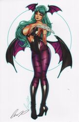 morrigan aensland from capcom by elias chatzoudis