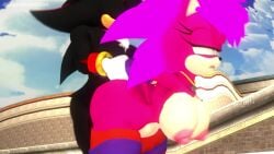 1boy 1girls 3d animated doggy_style female leviantan581re plumenjoyerse sex shadow_the_hedgehog sonia_the_hedgehog sonic_(series) sonic_the_hedgehog_(series) sound tagme video