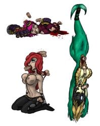 3girls amputation amputee bad_end bisected bleeding blood bondage brain_fuck cum death disembodied_penis fellatio female female_death fyren game_over gangbang gangrape gore guro gutfuck hair_over_eye hair_over_one_eye huge_breasts kneeling league_of_legends long_hair male marai mermaid miss_fortune monster_girl mutilation nami_(league_of_legends) necrophilia oral paizuri pink_hair precum rape red_hair riot_games short_hair skull_fucking slit_throat snuff tattoo topless unseen_male_face upside_down vi what white_background wound_fucking