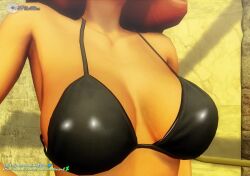 1girls 3d animated ass ass_focus ass_shake big_ass big_breasts bikini black_bikini blue_eyes bouncing_breasts breast_focus breasts brown_hair busty cleavage close-up confident fat_ass female female_only flexing hand_on_own_hip large_breasts leaning_forward legs long_hair looking_at_viewer mario_(series) multiple_views navel nintendo one_eye_closed parted_lips ponytail pose posing princess princess_daisy red_lips sensual short_hair sideboob smile solo swimsuit tagme thick_thighs thighs toned video virtualblueam2