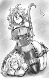 android 21 from dragon ball by dakuroihoshi