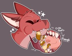 anthro big_dom_small_sub dragon flip_(flipyart) flipyart hi_res open_mouth oral_vore size_difference soft_vore tongue vore