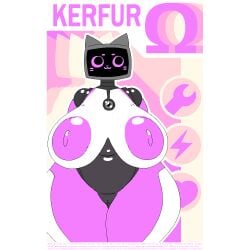 1girls 2024 2d :3 anthro areola areolae ass big_areola big_ass big_breasts breasts chubby chubby_female curvaceous curvy curvy_figure english_text feline feline_humanoid female female_only furry gigantic_breasts huge_breasts huge_thighs humanoid kerfur kerfur_omega_(votv) kerfus kerfuś kerfuś_female large_breasts nipples nsfwoaf nude nude_female pink_areola pink_nipples poster poster_(object) pussy robot robot_girl robot_humanoid screen_face solo solo_focus text thick_thighs top_heavy vagina voices_of_the_void wide_hips