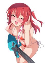 1girls ass bikini bocchi_the_rock! breasts closed_eyes female fucking guitar happy human human_only ka-9 kita_ikuyo legs looking_at_viewer no_sex nude nude_female open_mouth pixiv red_hair red_skin short_hair smile solo solo_female straight swimsuit tagme thick_thighs thighs white_background white_skin white_skinned_female