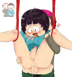 2boys blush cum_in_ass gay gerald_broflovski grabbing_ass male randy_marsh south_park sweatdrop tied_up toony toony_face