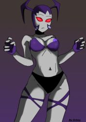 alien alien_girl ben_10 ben_10_omniverse breasts cartoon_network female giantess grey_skin humanoid nipple_slip nipples red_eyes to'kustar way_bad