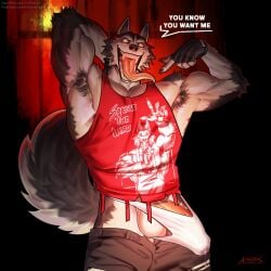 1:1 advertisement amon-sydonai anthro armpit_hair balls big_bulge big_penis bodily_fluids body_hair bottomwear bottomwear_down bulge canid canine canis clothed clothing creepypasta detailed_bulge domestic_dog english_text fangs fluffy fluffy_tail genital_fluids genital_outline genitals hi_res humanoid_genitalia humanoid_penis husky long_tongue male mammal muscular muscular_anthro muscular_male nordic_sled_dog pants pants_down partially_clothed partially_clothed_anthro partially_clothed_male penis penis_outline precum precum_through_clothing precum_through_underwear red_eyes salem_(amon-sydonai) sharp_teeth shirt smile.dog solo spitz tail tank_top teeth tenting text tongue tongue_out topwear underwear wet wet_clothing