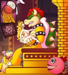 1boy 2018 4girls absurd_res anthro big_breasts boo_(mario) bowser breasts chain_chomp collar crown cum cum_in_pussy cum_in_uterus cum_inflation cum_inside drxii duo_focus erection female female_on_anthro group hair hi_res horn human human_on_anthro humanoid_penis impregnation indoors inflation internal interspecies interspecies_impregnation interspecies_pregnancy koopa koopaling male mammal mario_(series) multiple_girls nintendo nipples ovum ovum_with_face paper_mario penetration penis pregnant princess_peach rape scalie sex sitting sperm_cell sperm_cell_with_face stomach_bulge straight super_mario_bros. uterus vaginal_penetration vein veiny_penis video_games wendy_o._koopa