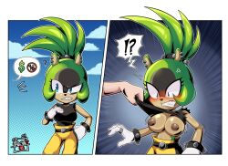 angry_expression angry_eyes angry_face big_breasts comic comic_page forced idw_comics mobian_(species) money procyon't prostitution sega sonic_(series) sonic_the_hedgehog_(idw) sonic_the_hedgehog_(series) surge surge_the_tenrec