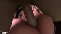 1boy 1girls 3d anal anal_penetration animated ass cum cum_in_ass cum_in_pussy cum_inside disney erection female male no_sound penetration penis pixar pussy qwert_(artist) sex smooth_skin source_filmmaker straight the_incredibles vaginal_penetration video violet_parr