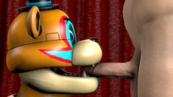 2boys animated erection faceless_male five_nights_at_freddy's five_nights_at_freddy's:_security_breach fnaf gay glamrock_freddy_(fnaf) human keatonrogers0201 living_machine machine male male/male male_only no_sound penetration penis robot sex short_playtime sucking tagme video