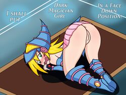 dark magician girl from yu-gi-oh! by hyoreisan