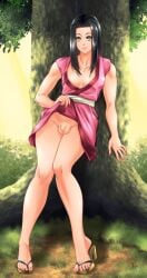 1boy androgynous ass balls barefoot bottomless crossdressing curvy curvy_body curvy_figure curvy_hips curvy_thighs fat_ass feet femboy feminine_male flaccid flaccid_penis flip_flops foreskin haku_(naruto) heels high_heels hips legs looking_at_viewer male male_only micropenis naruto penis platform_footwear platform_heels platform_sandals platform_shoes pose posing sandals shounen_jump sissy small_penis solo suiren_ciao tagme thick_thighs thighs thong_sandals toes trap upskirt wide_hips