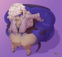 big_breasts blueberry_inflation breasts thick_thighs velvet_bambi wide_hips