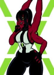 1girls 4_arms 4_eyes alien_female alien_girl ass ben_10 ben_10_alien_force ben_10_omniverse ben_10_ultimate_alien big_ass big_breasts breasts brenda_10 brenda_10000 brenda_tennyson bust busty cartoon_network chest curvaceous curvy curvy_figure darkslagg2 female female_focus fourarms hero heroine hips hourglass_figure huge_ass huge_breasts humanoid large_ass large_breasts legs mature mature_female multi_arm multi_eye multi_limb non-human red-skinned_female red_body red_skin rule_63 slim_waist superhero superheroine tetramand thick thick_hips thick_legs thick_thighs thighs voluptuous waist wide_hips