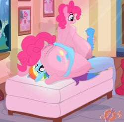 big_ass breasts cogsfixmore dickgirl dickgirl/female futa_on_female futanari horse_penis horsecock horsecock_futanari huge_ass huge_breasts huge_cock my_little_pony nipples penis pinkie_pie_(mlp) rainbow_dash_(mlp) tagme venus_body