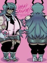 big_butt big_thighs fan_character habby_yagami_(sweetslide) original_character photography plants_vs_zombies pvz transgender transgender_woman