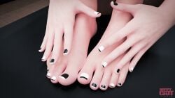 2b feetfetish feetfootfetish footfetish nailpolish nier nier_automata toenailpolish toenails toes