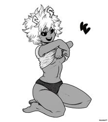 ashido mina from boku no hero academia by skuddbutt