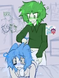 2020s 2025 2boys 2d algebralien anal anal_insertion anal_penetration anal_sex battle_for_dream_island bedroom bedroom_sex bfb bfdi bfdia blue_eyes blue_hair blush blushing blushing_male chiko_(kikoriki) clothed clothing cock color colored cum dick digital_drawing_(artwork) digital_media_(artwork) four_(bfb) gay gay_sex gijinka grabbing green_eyes green_hair holding_head human human_male human_penetrated human_penetrating human_penetrating_human humanized impact_(font) kikoriki krash_(kikoriki) krosh light-skinned_male light_skin looking_at_partner male male/male male_focus male_only male_penetrated male_penetrating male_penetrating_male meme_in_the_background object_show object_shows osc penetration penis ripkkrain russian_text sex simple_background smeshariki tagme tears text the_power_of_two toony tpot two_(tpot) white_skin x_finds_out_his_value yaoi yozhik