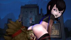 1boy 1girls 3d animated ass black_hair black_lipstick bouncing_ass crossover cunnilingus ducktape ducktapeani female hotel_transylvania korbendallas licking_pussy looking_back male mavis_dracula no_sound pussy_licking source_filmmaker tagme thigh_high_socks thigh_highs thighhigh_socks thighhighs twerking twerking_on_face video werewolf