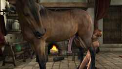 3d 3d_(artwork) extremexworld fantasy horse tagme teen zoophilia