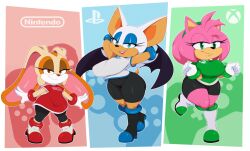 amy_rose bigdon1992 cream_the_rabbit meme nintendo nintendo_switch playstation rouge_the_bat sonic_(series) sonic_the_hedgehog_(series) xbox