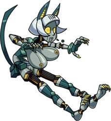 edit female jomokin official_art robo-fortune robot skullgirls solo_female video_games