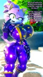 1girls anthro blaze_the_cat female latex latex_suit meat_corps mobian_(species) palisal shiny shiny_clothes sonic_(series) sonic_the_hedgehog_(series)